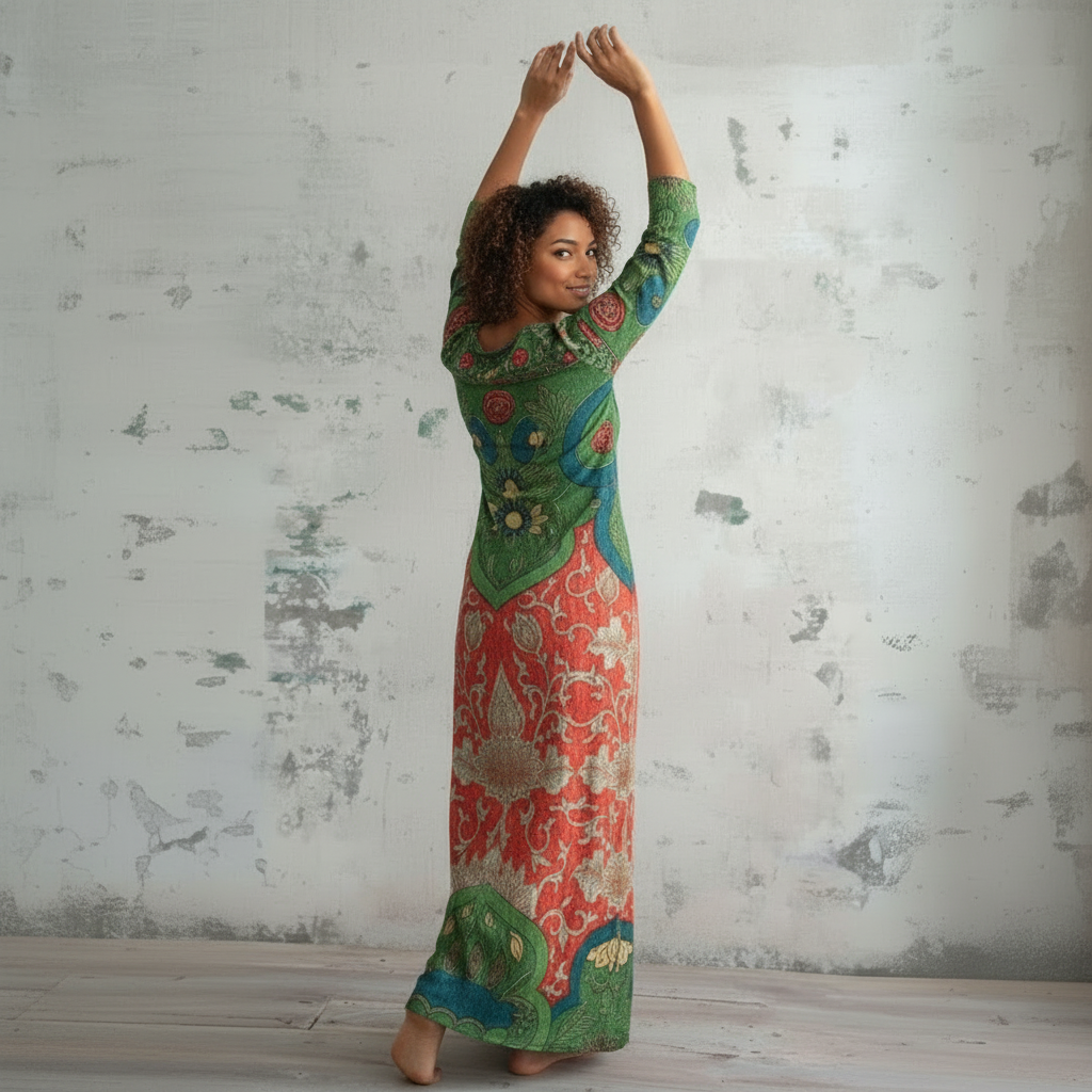 VESTIDO FLORAL VINTAGE | TANZANIA
