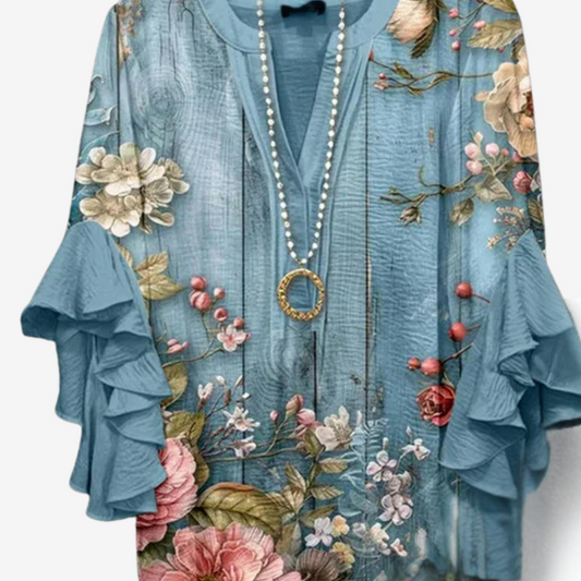 VESTIDO LARGO BOHEMIO - ROSELINA