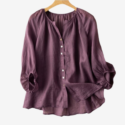 BLUSA DE LINO - CELIA