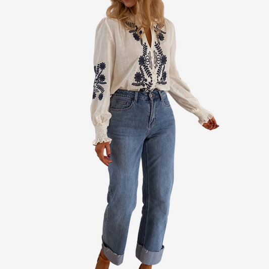 BLUSA BORDADA - ISAURA