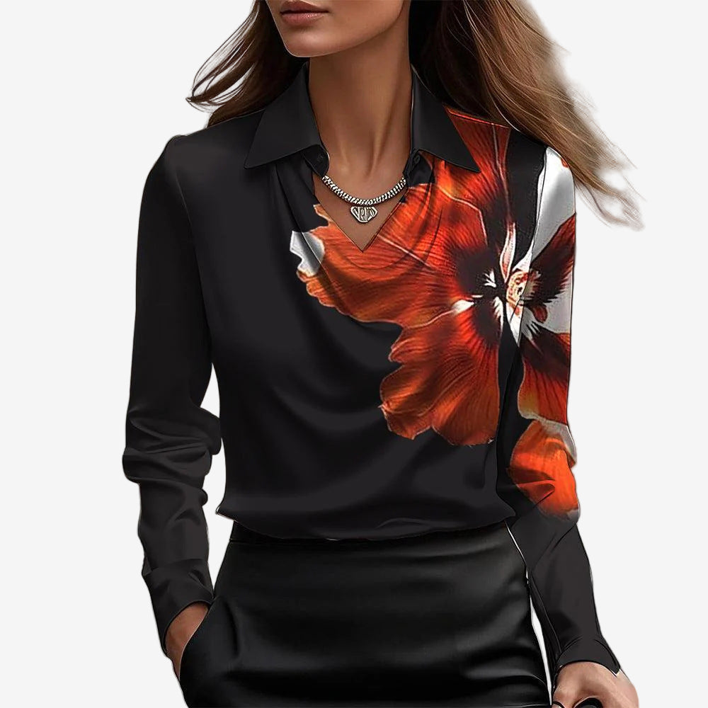 BLUSA SATINADA - DORIS