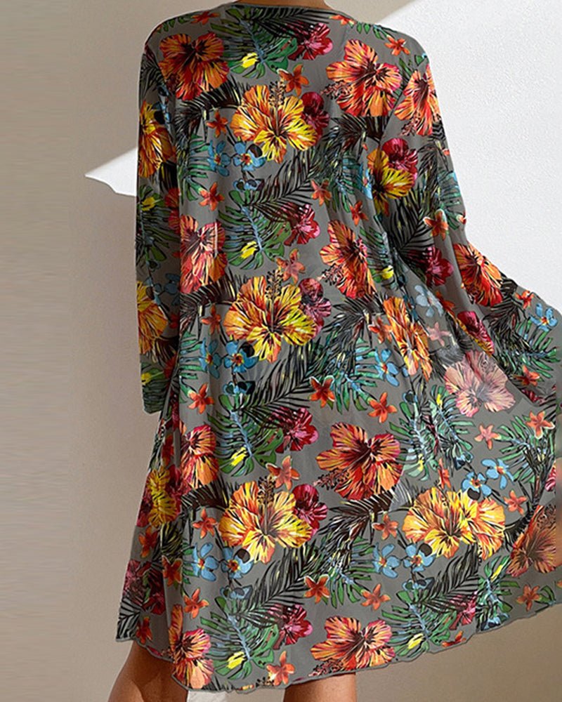 BIKINI CON FALDA FLORAL - PALOMA