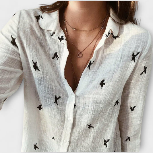 CAMISA CON ESTAMPADOS - NARA