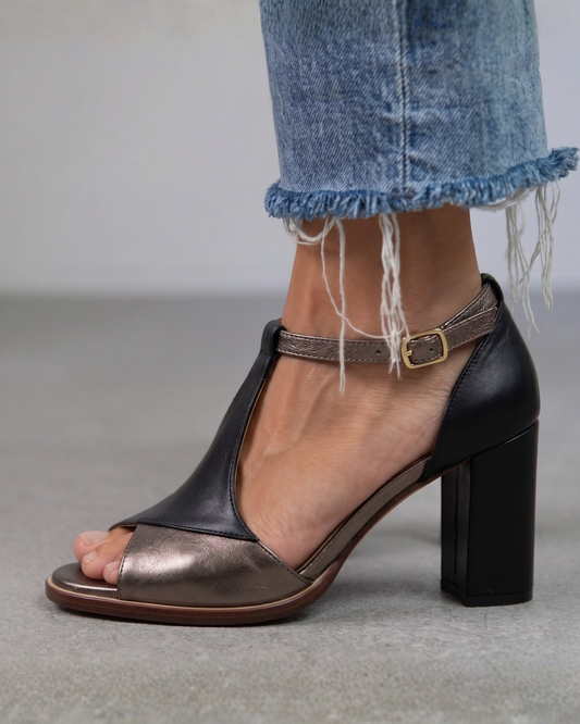 ZAPATOS DE TACÓN ERGONÓMICOS - NOIR