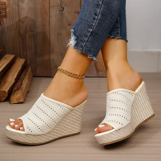 SANDALIAS DE CUÑA - TAQUITO