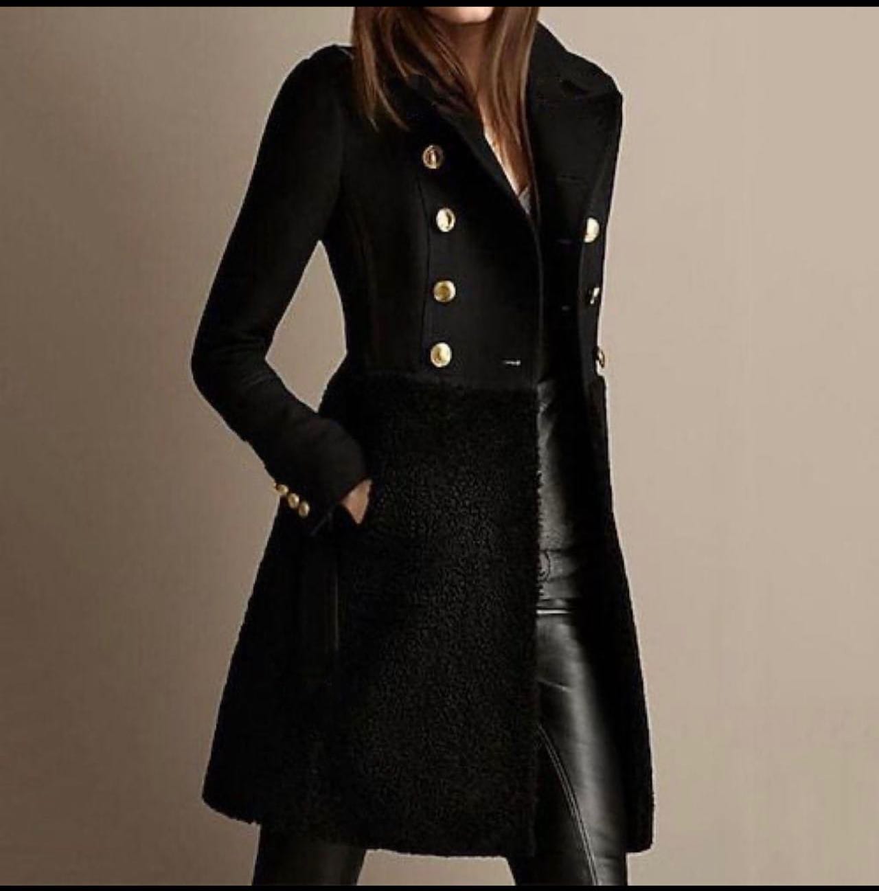 ABRIGO DE INVIERNO CRUZADO ELEGANTE - KADOMA