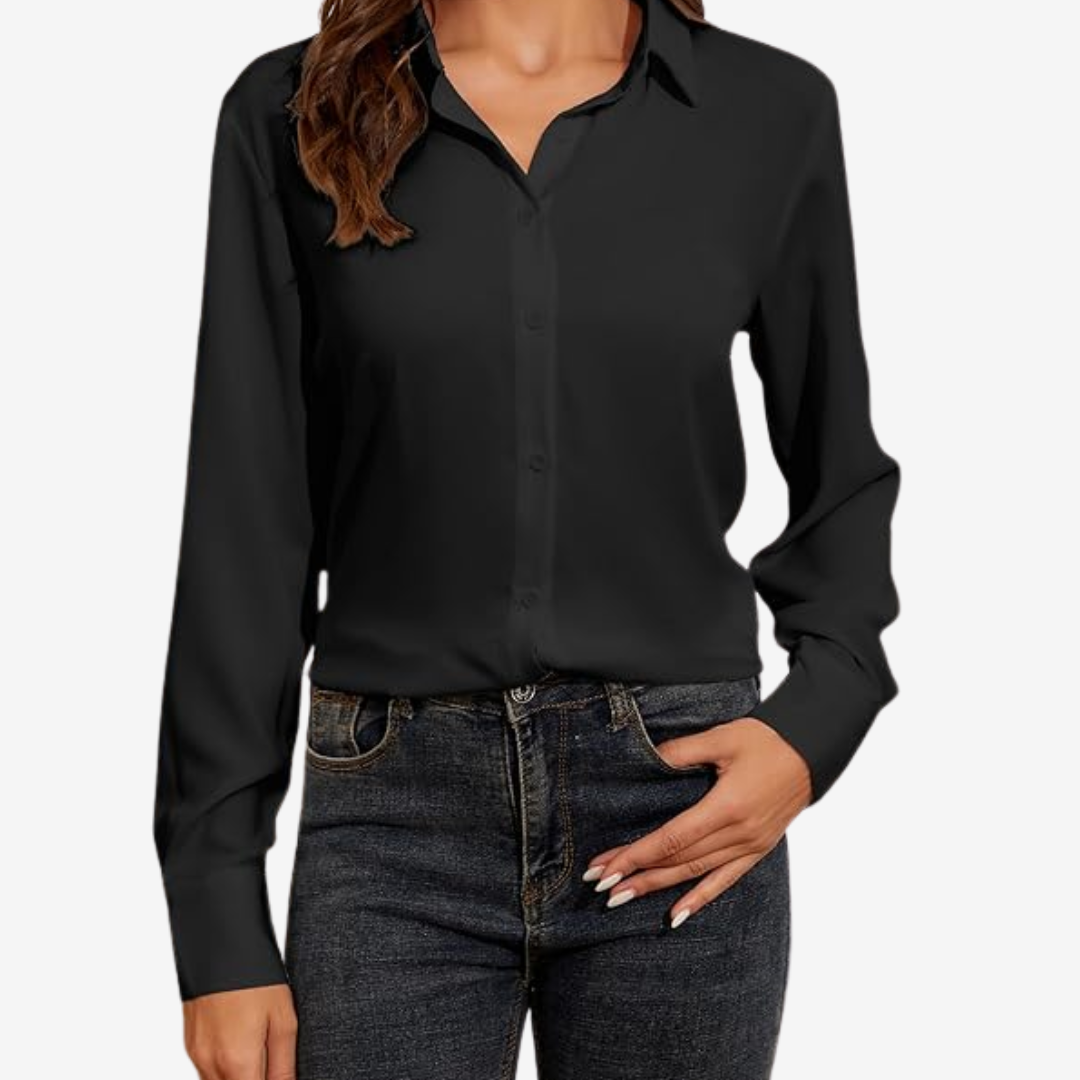 BLUSA DE MUSELINA SUAVE - ELVIRA