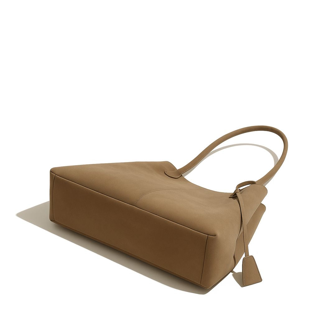 BOLSO DE HOMBRO DE ANTE SINTÉTICO - ZIDRA