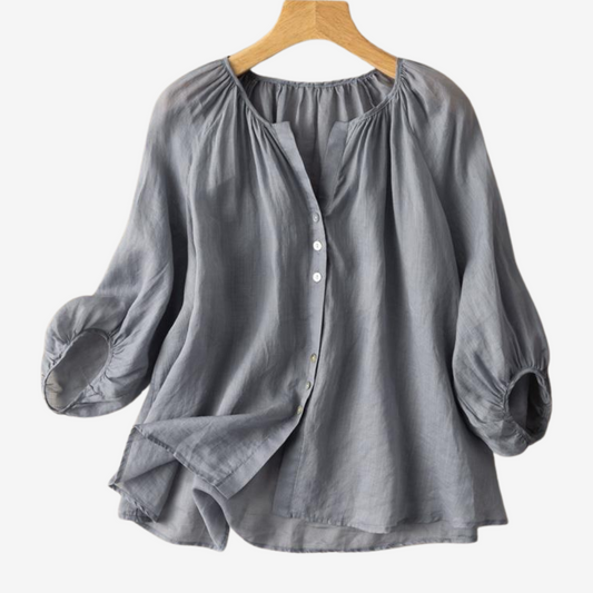 BLUSA DE LINO - CELIA