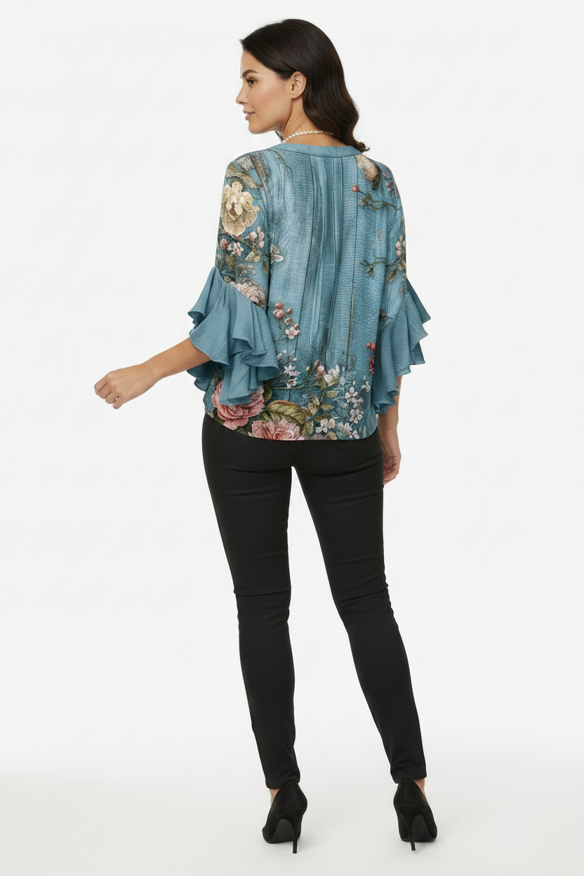 VESTIDO LARGO BOHEMIO | ROSELINA