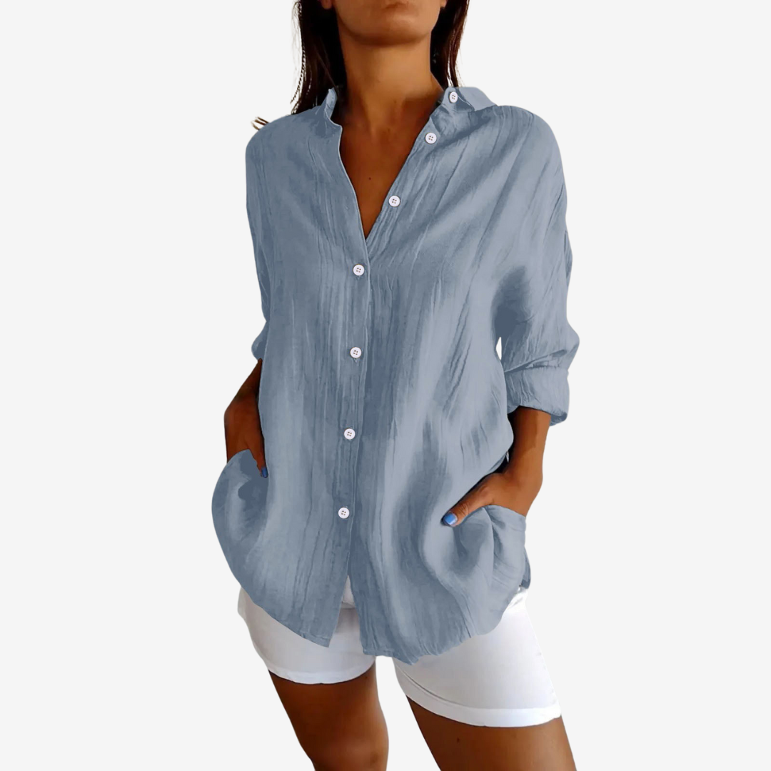 BLUSA PLISADA - NIBA