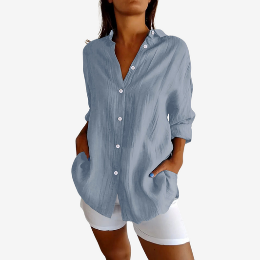 BLUSA PLISADA - NIBA