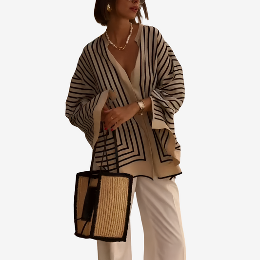 BLUSA CON ESTAMPADO - NORA