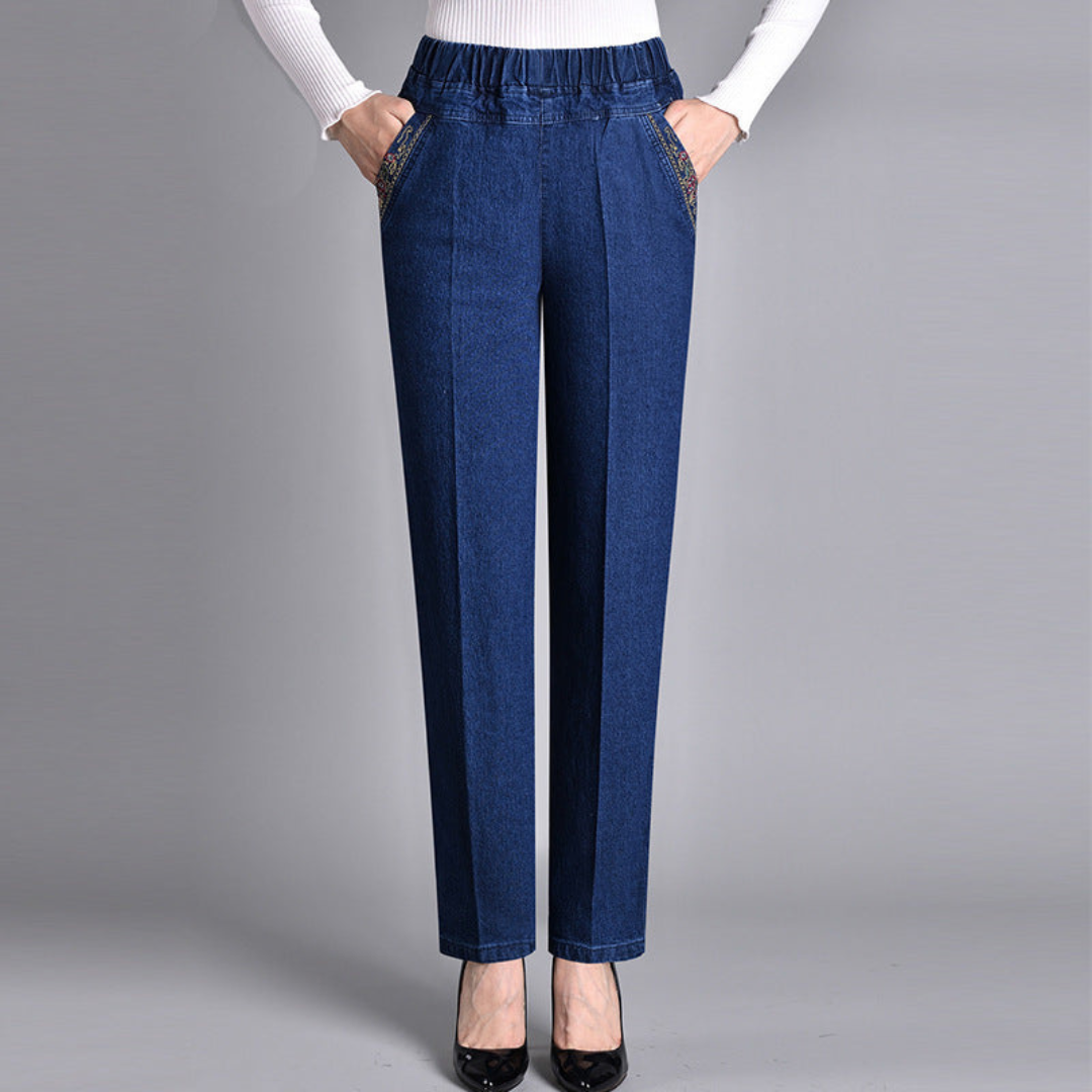 JEANS ELÁSTICOS ELEGANTES - SERAFINA