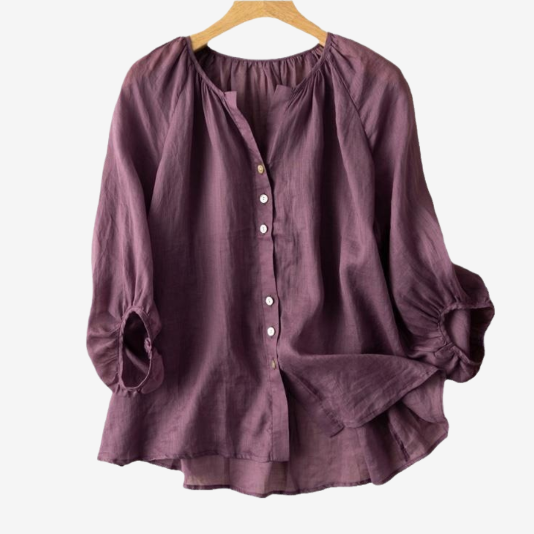 BLUSA DE LINO - CELIA