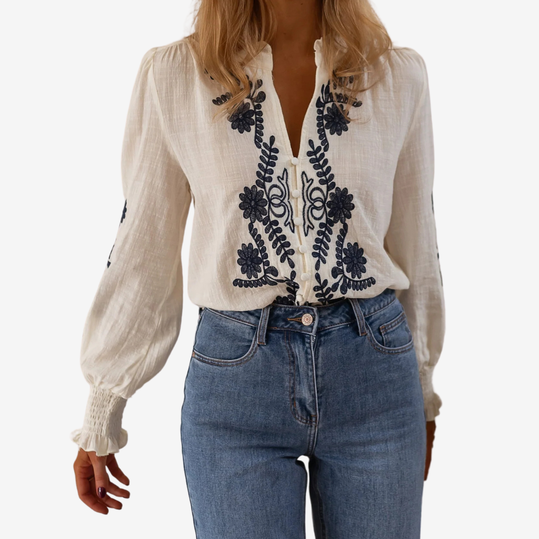 BLUSA BORDADA - ISAURA