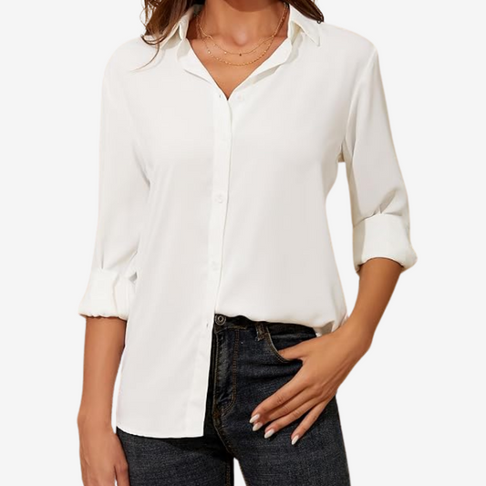 BLUSA DE MUSELINA SUAVE - ELVIRA