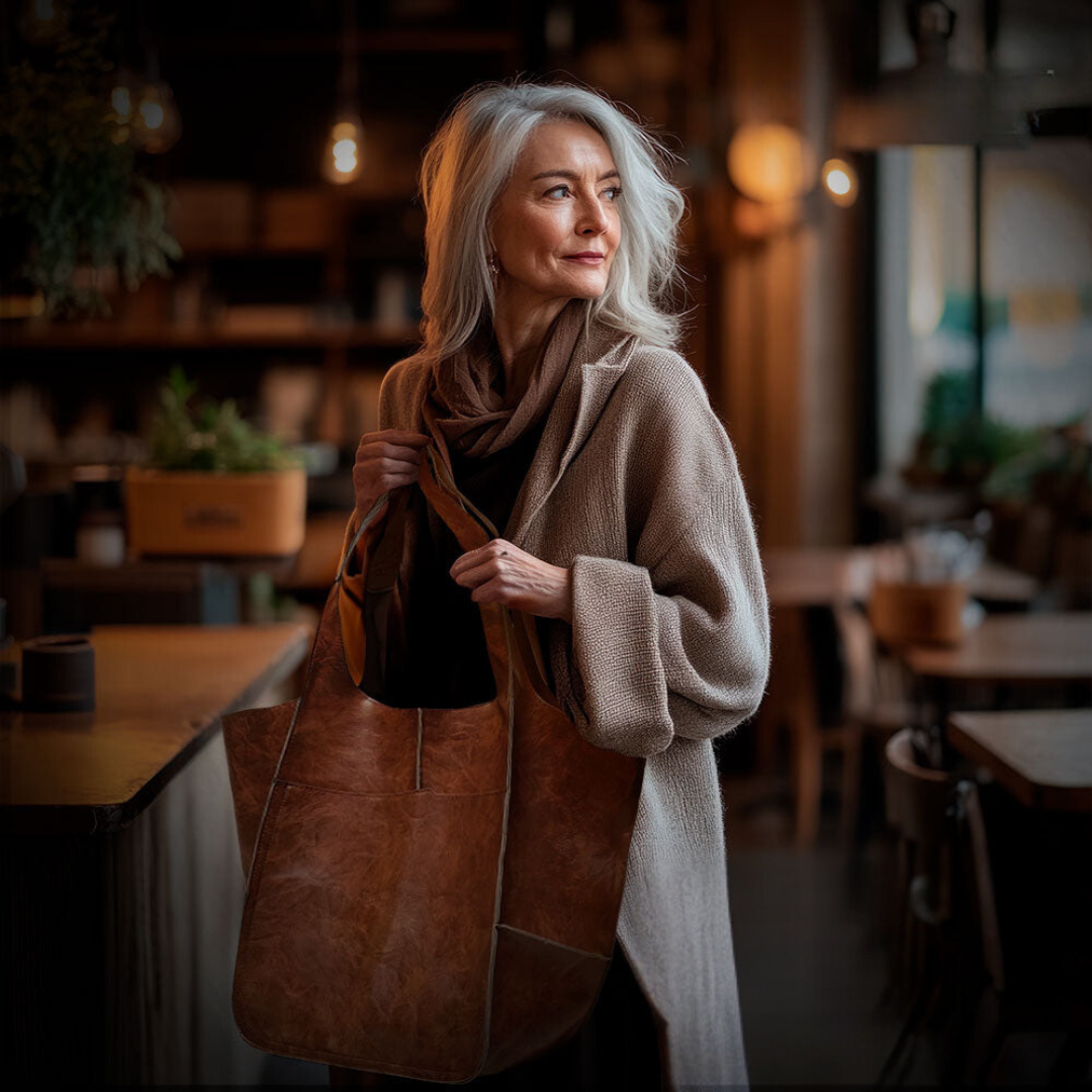 BOLSO DE ESTILO VINTAGE REINTERPRETADO - VIRGINIA