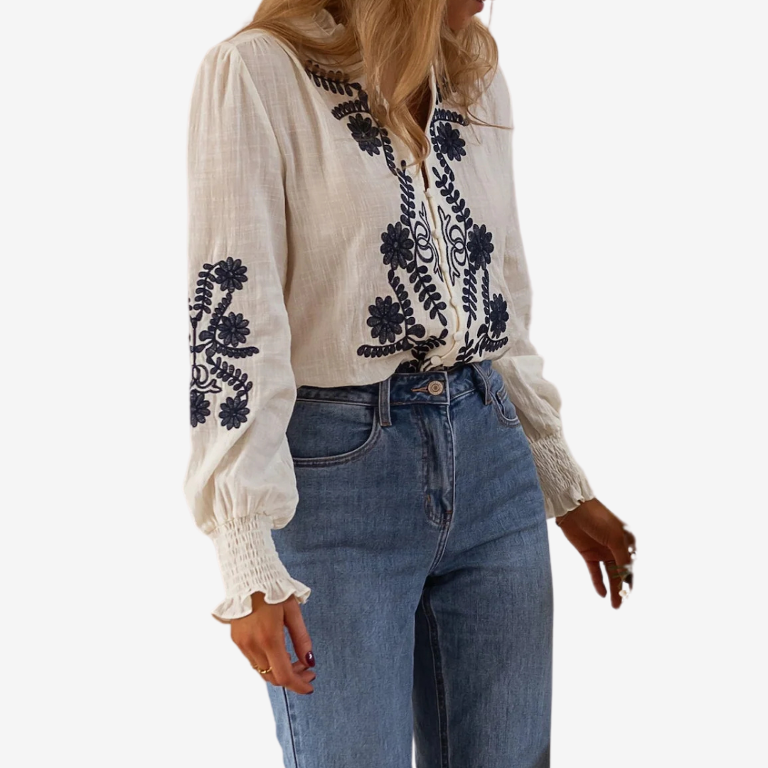 BLUSA BORDADA - ISAURA