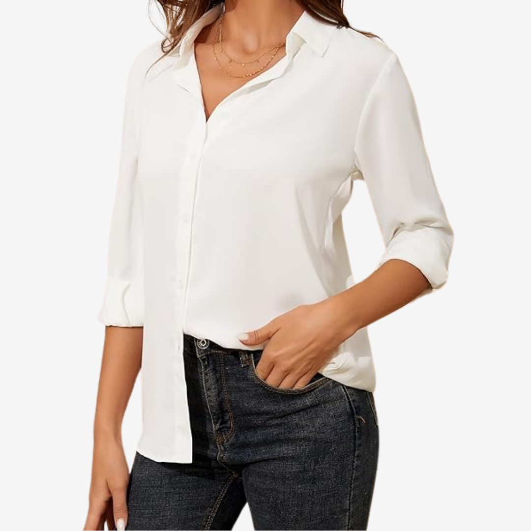 BLUSA DE MUSELINA SUAVE - ELVIRA