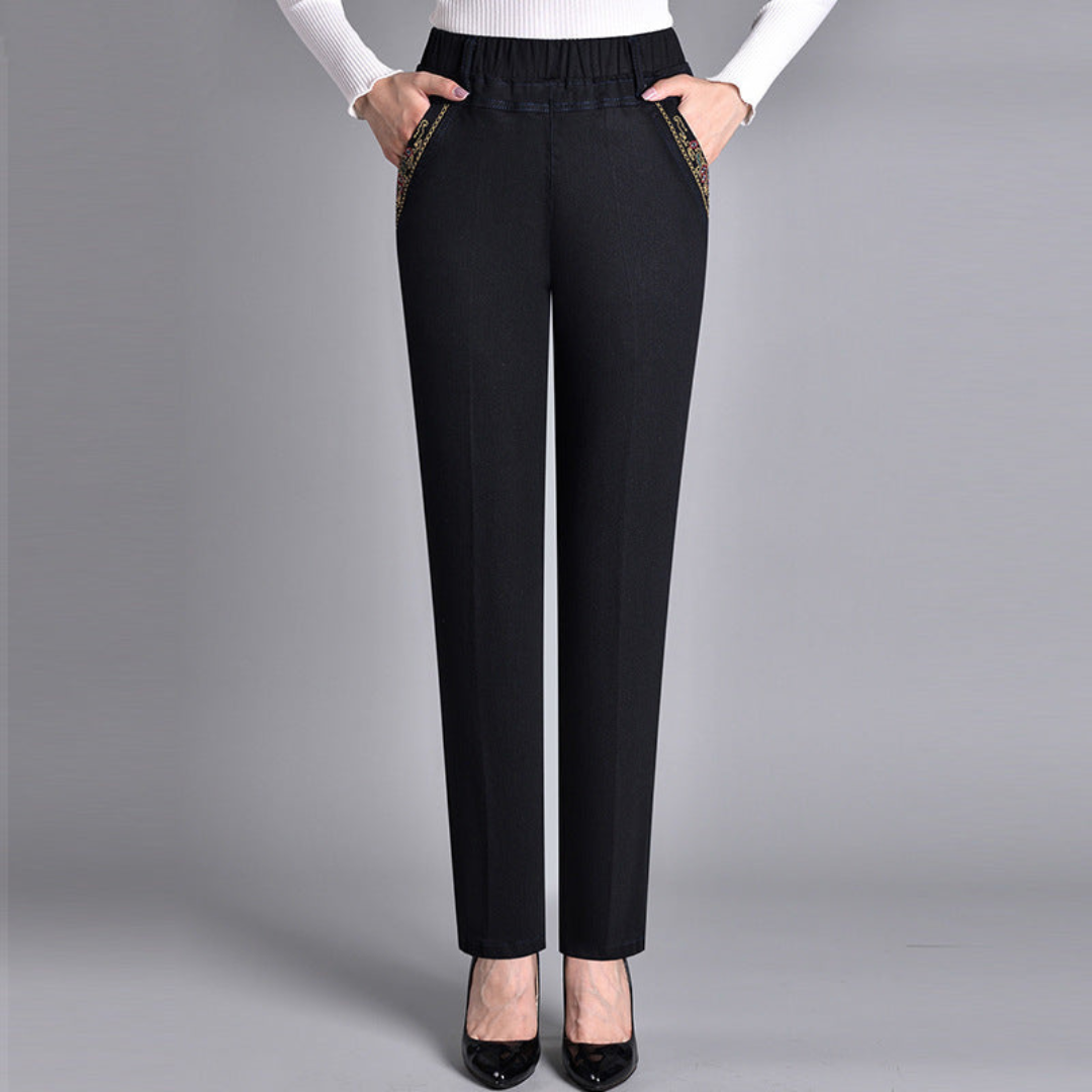 JEANS ELÁSTICOS ELEGANTES - SERAFINA