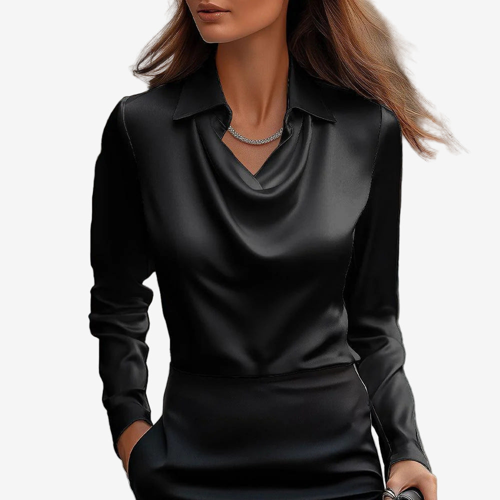 BLUSA SATINADA - DORIS