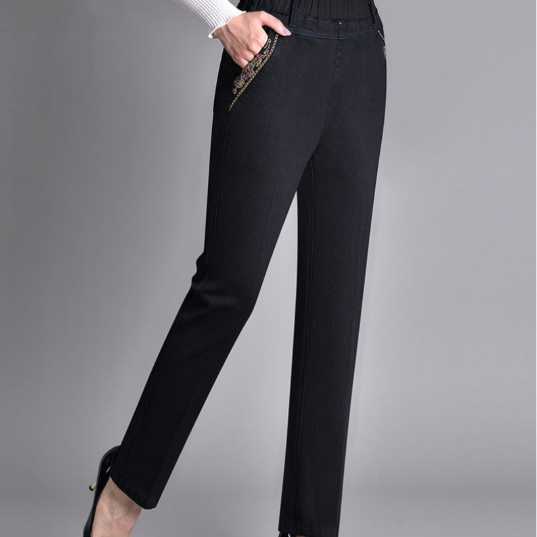 JEANS ELÁSTICOS ELEGANTES - SERAFINA