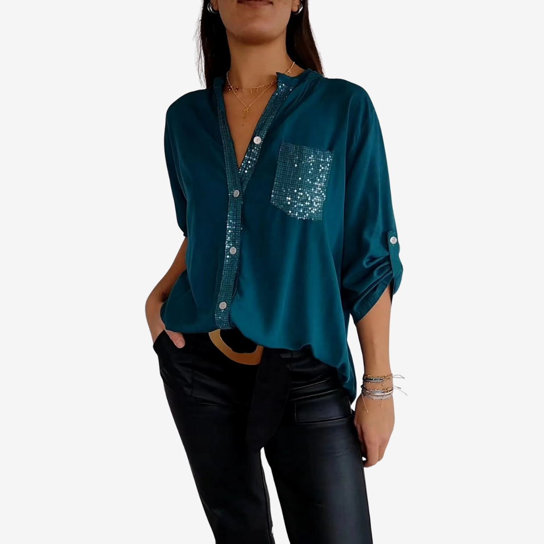 BLUSA DE MANGA LARGA - ELY
