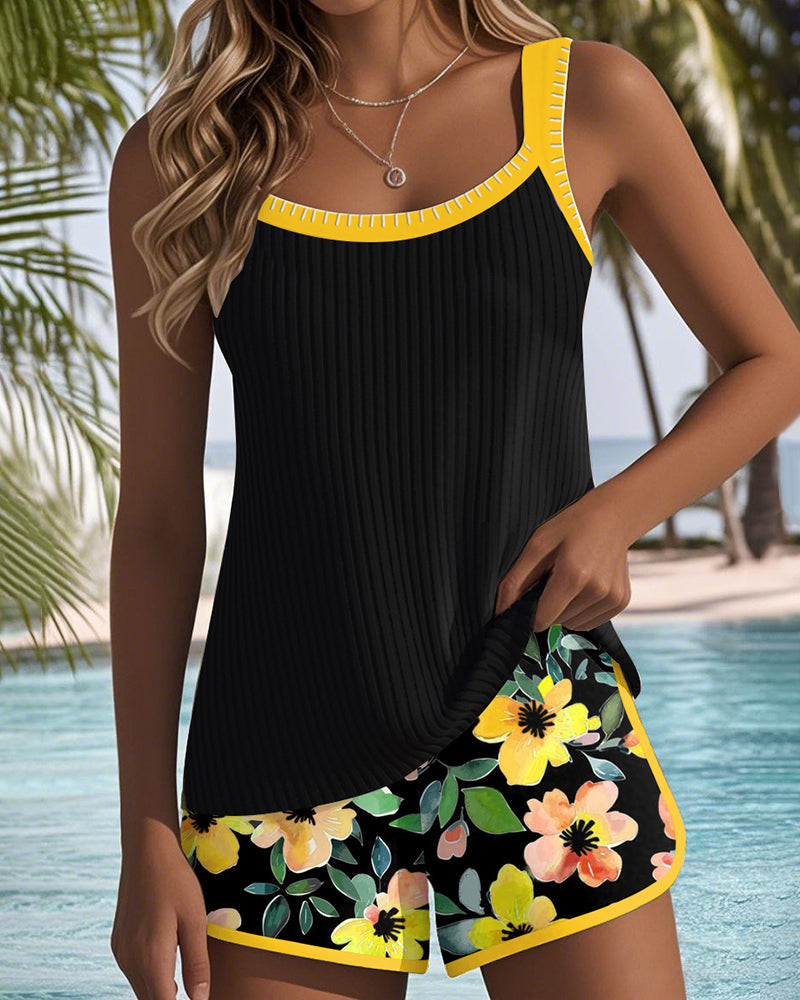 SET TANKINI ELEGANTE DE DOS PIEZAS - AITANA