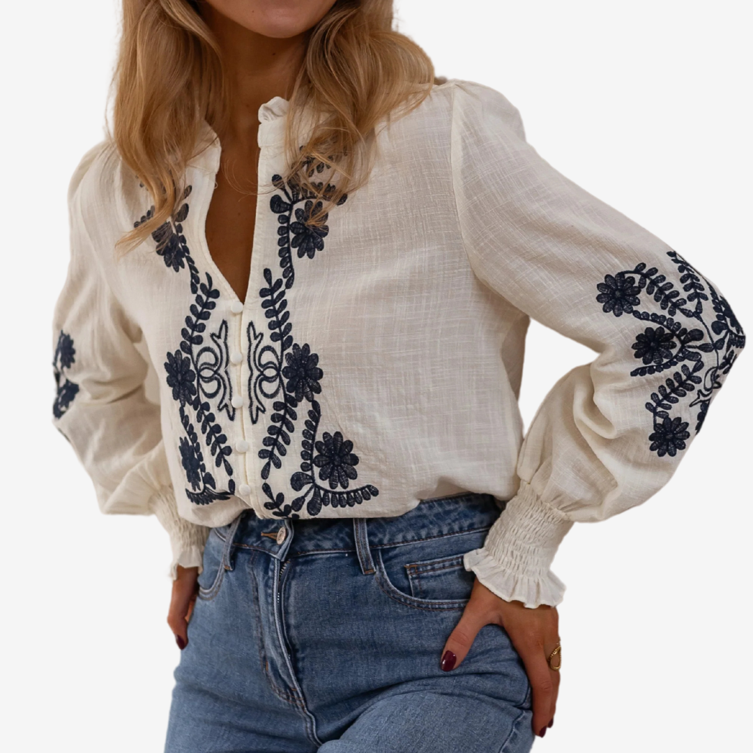BLUSA BORDADA - ISAURA