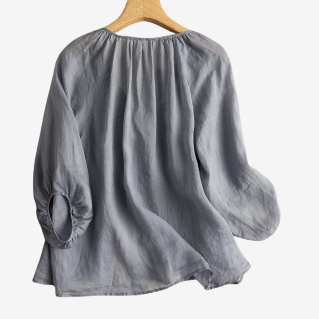 BLUSA DE LINO - CELIA