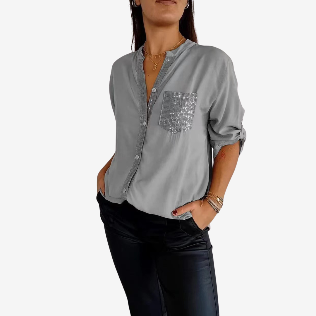 BLUSA DE MANGA LARGA - ELY