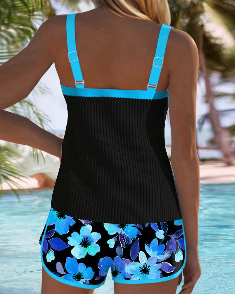 SET TANKINI ELEGANTE DE DOS PIEZAS - AITANA