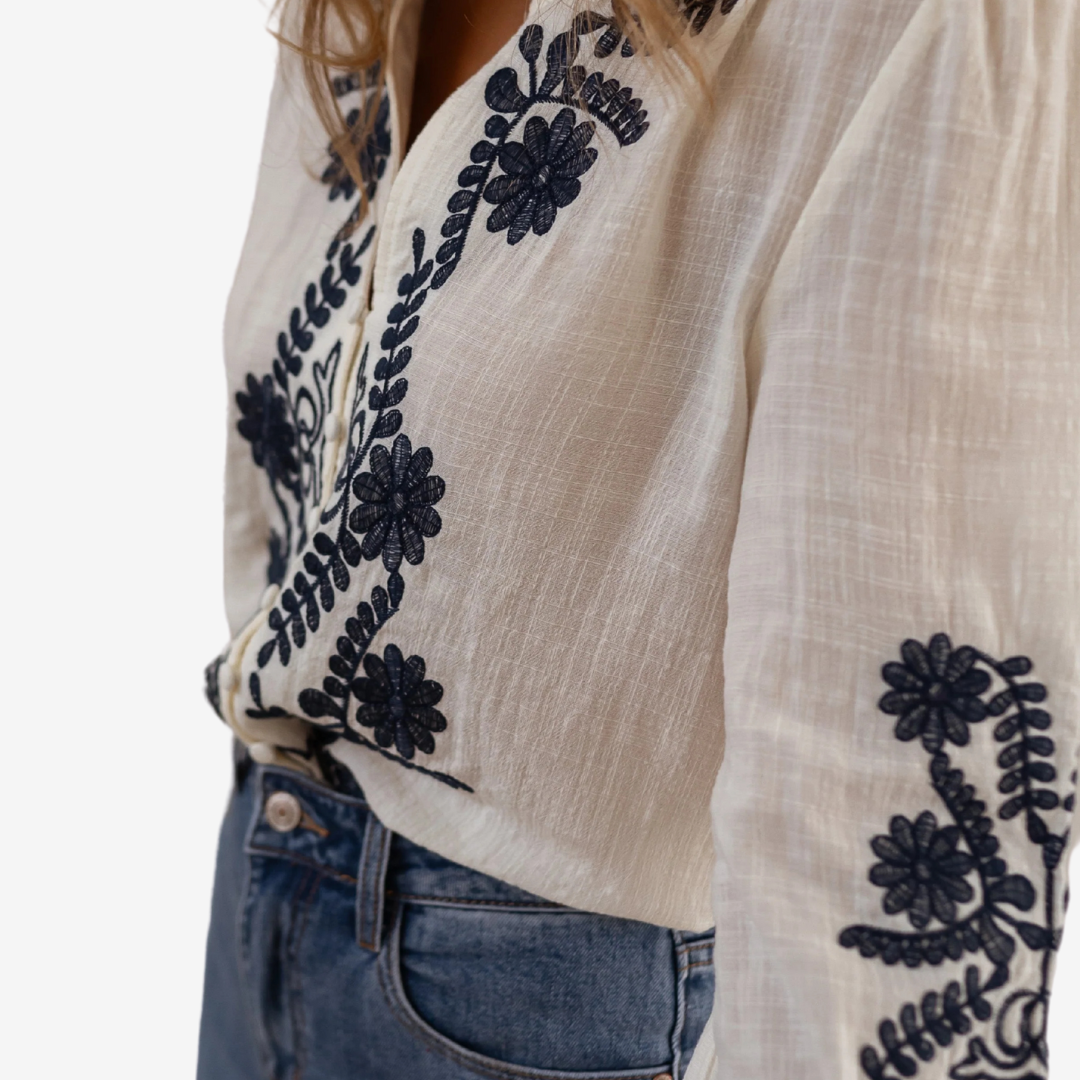 BLUSA BORDADA - ISAURA