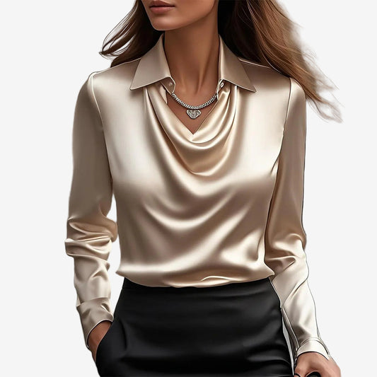 BLUSA SATINADA - DORIS