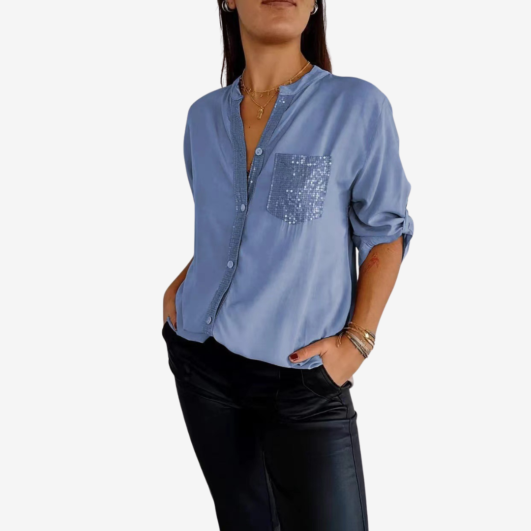 BLUSA DE MANGA LARGA - ELY
