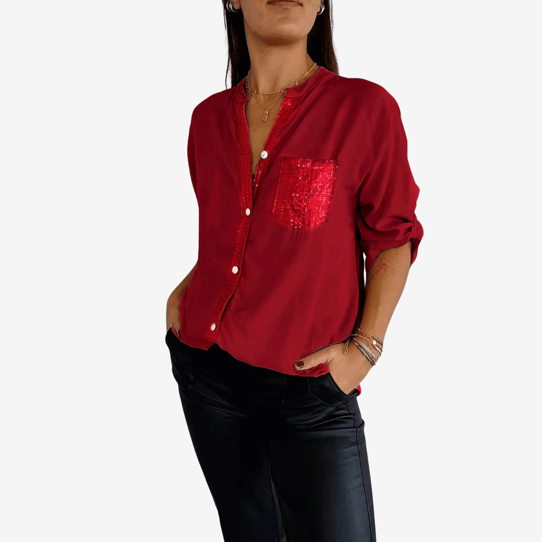 BLUSA DE MANGA LARGA - ELY