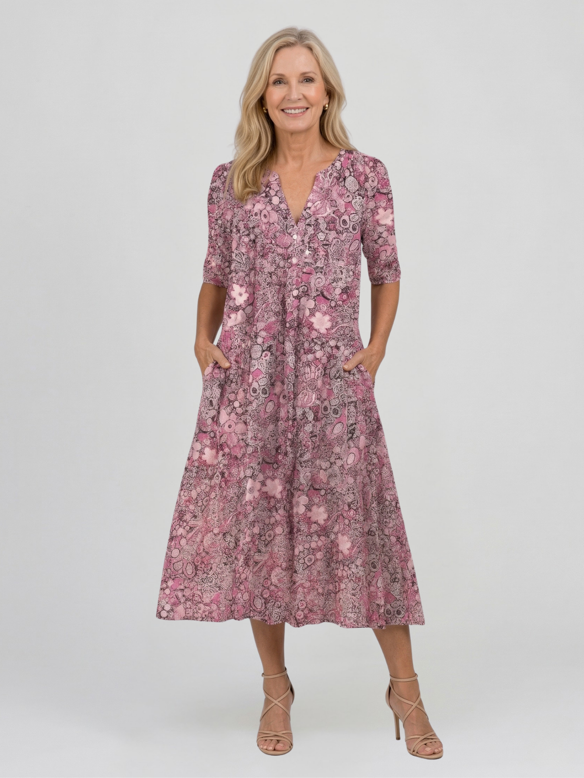 VESTIDO MIDI | ÁFRICA