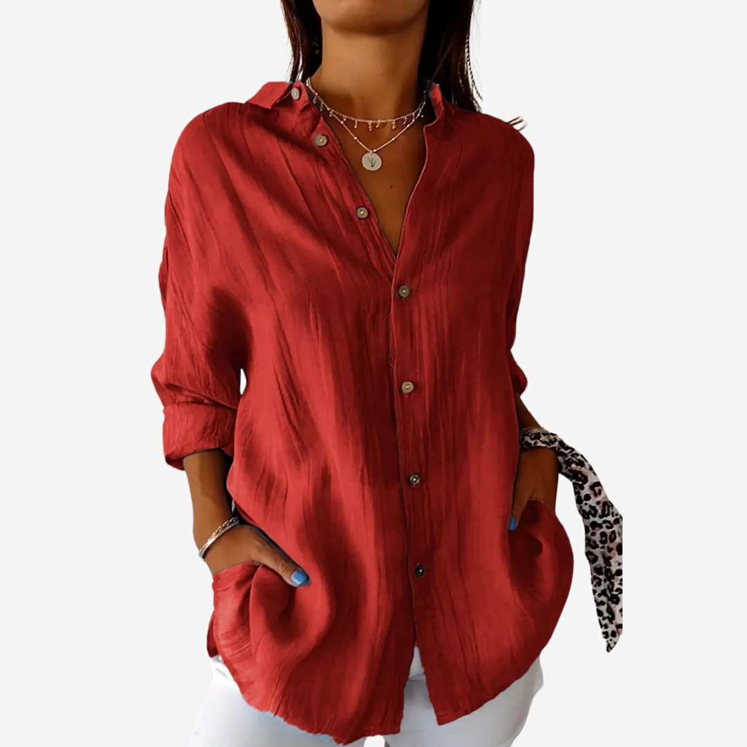 BLUSA PLISADA - NIBA