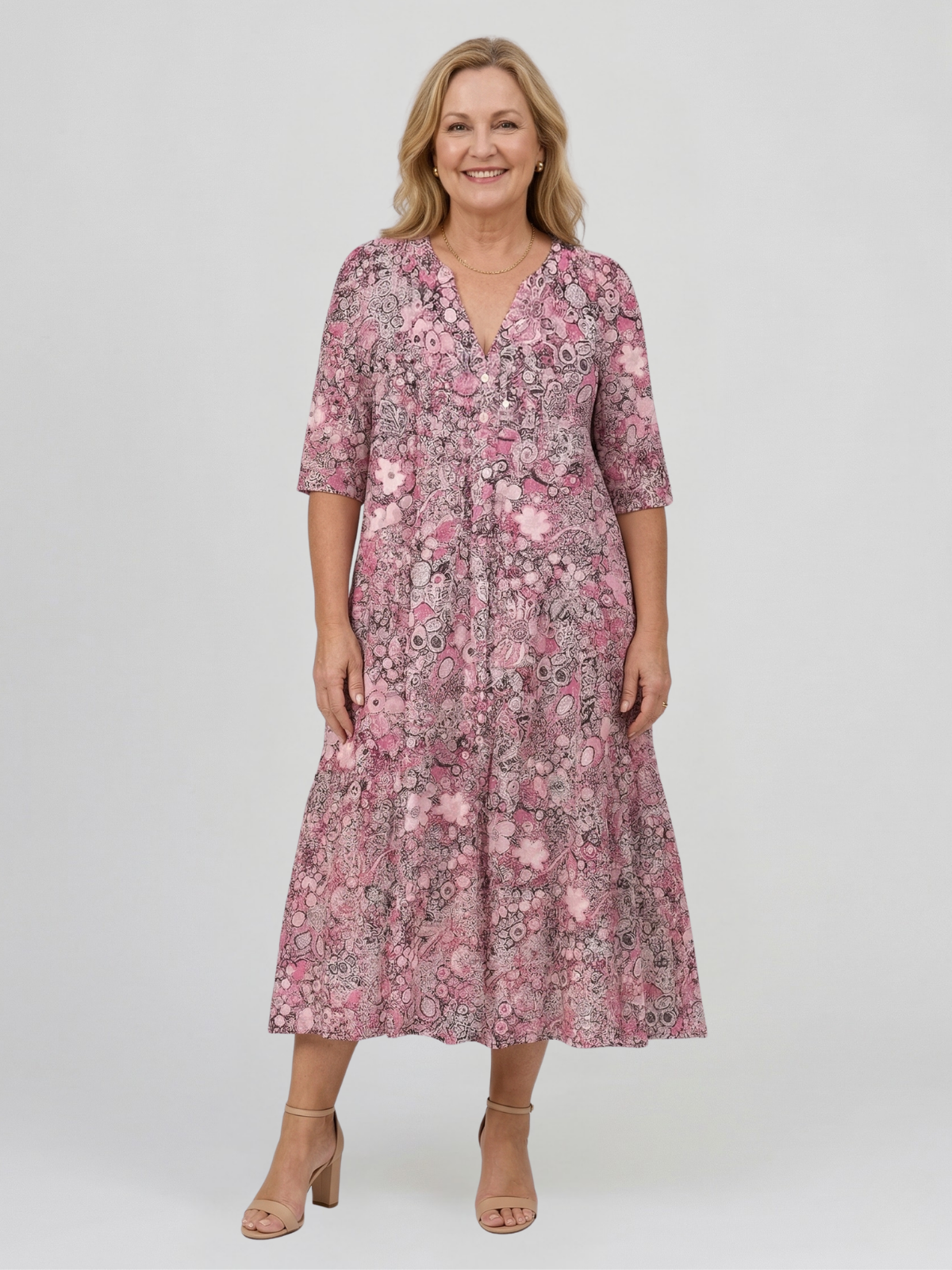 VESTIDO MIDI | ÁFRICA