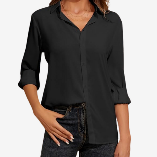 BLUSA DE MUSELINA SUAVE - ELVIRA