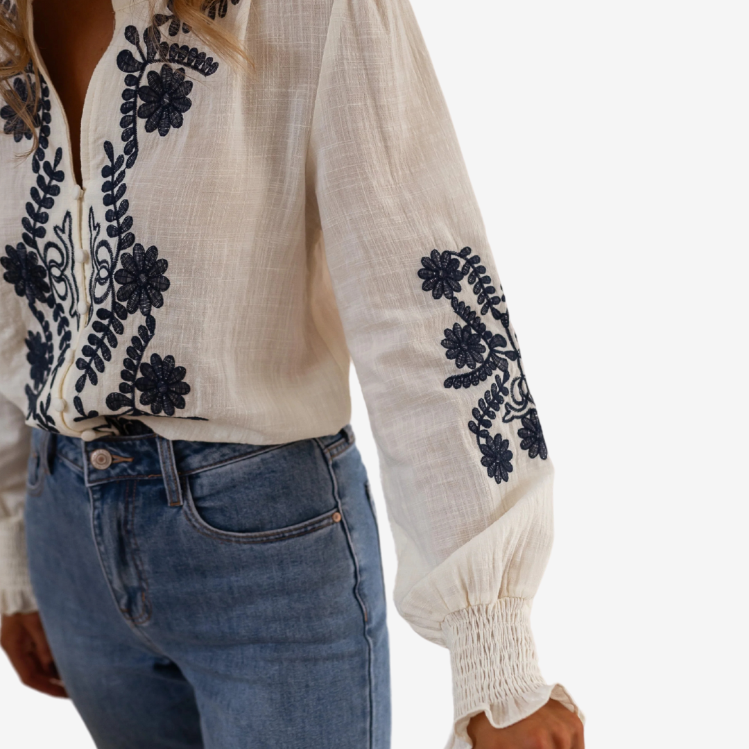 BLUSA BORDADA - ISAURA