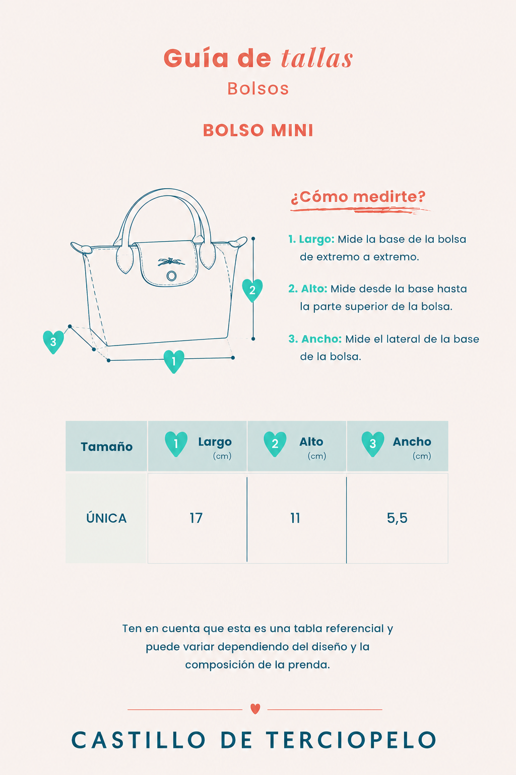 Guía de tallas