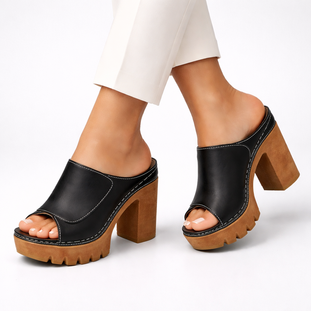 TACONES CON PLATAFORMA - ALESSIA