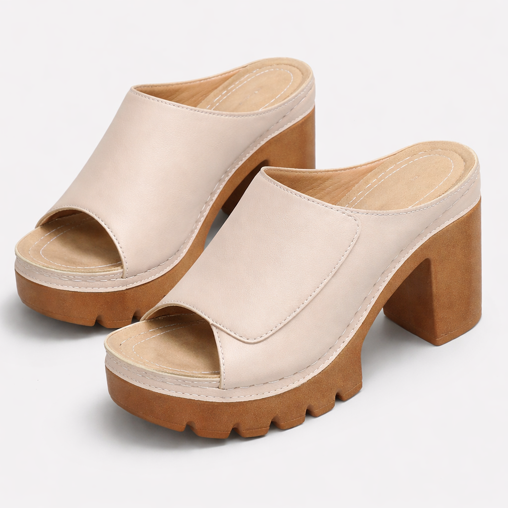TACONES CON PLATAFORMA - ALESSIA
