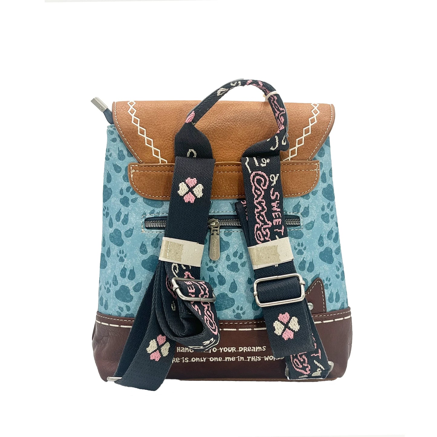 MOCHILA VINTAGE SWEET CANDY CAT - EVOLYN