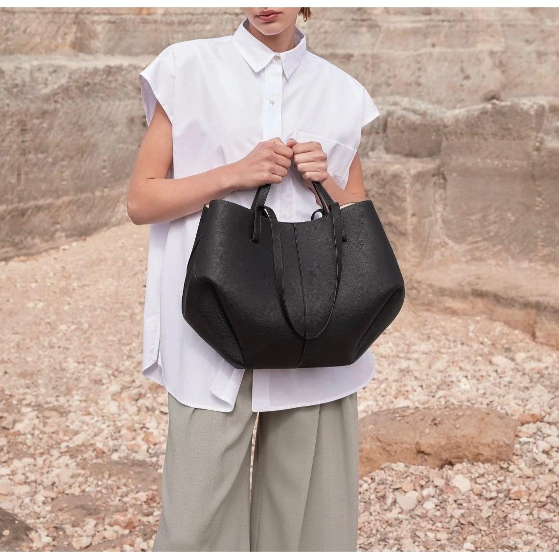 BOLSO DE HOMBRO DE GRAN CAPACIDAD - MATILDE