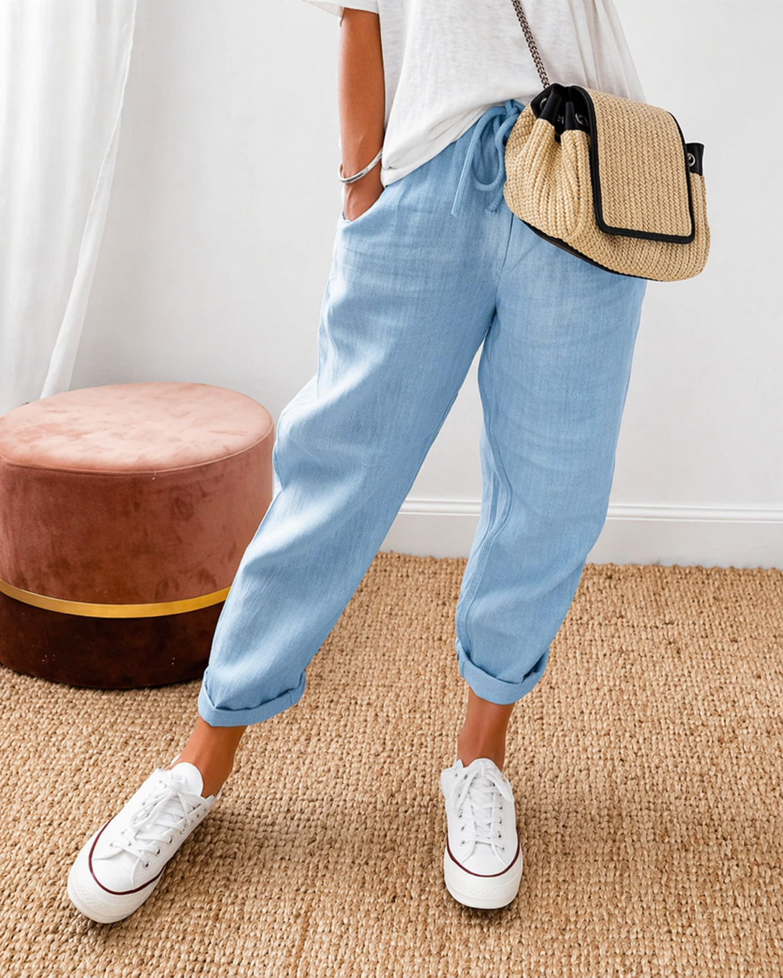 PANTALONES CASUALES Y CÓMODOS - AZTECA