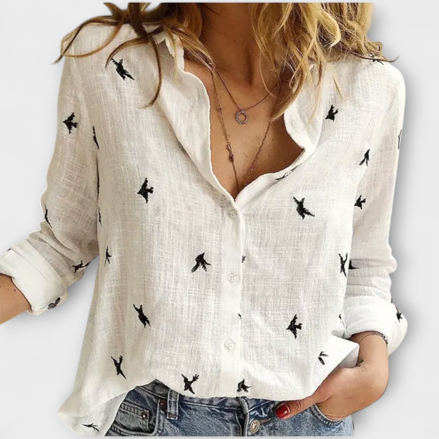 CAMISA CON ESTAMPADOS - NARA