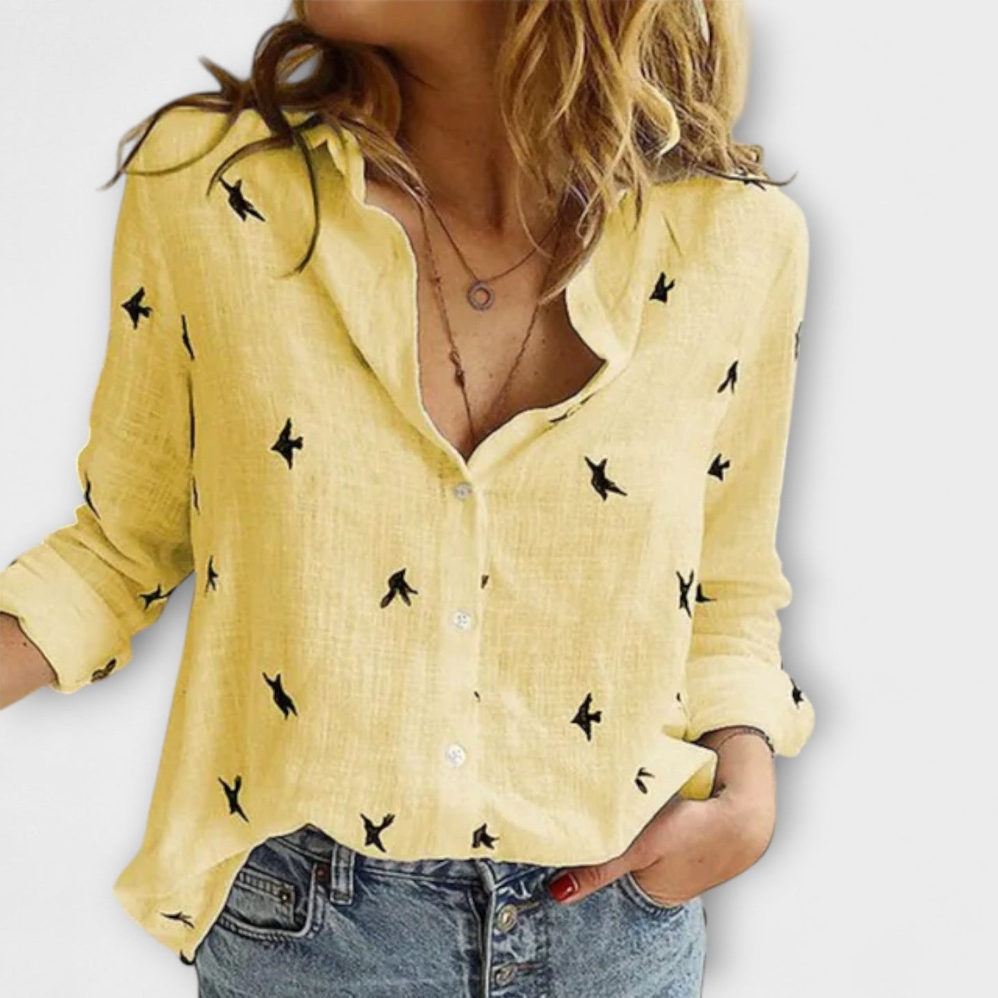 CAMISA CON ESTAMPADOS - NARA